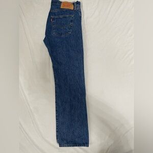 Levi's Blue Straight Leg Jeans
